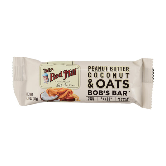 Bob's Red Mill Peanut Butter Coconut & Oats Bob's Bar 50g