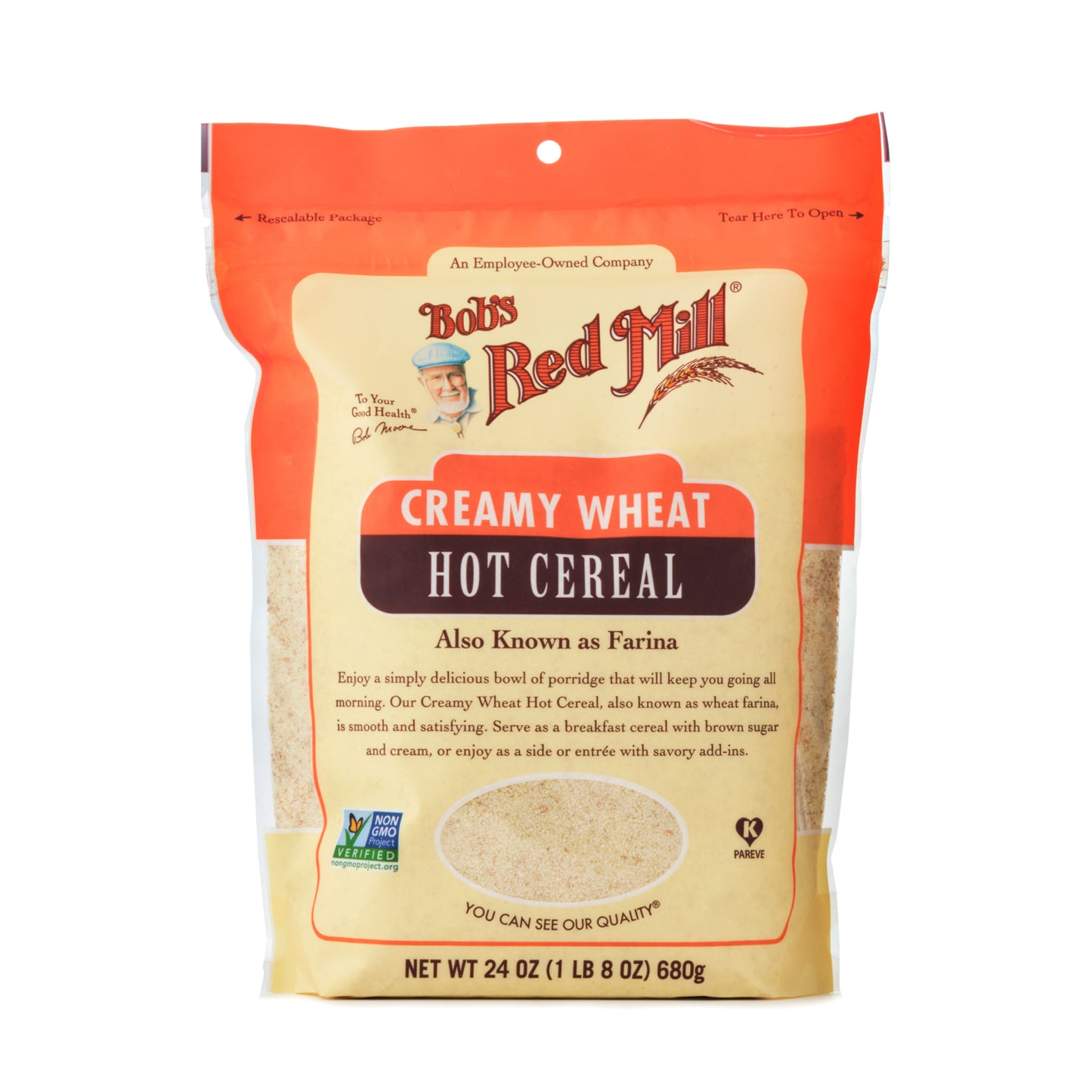 Bob's Red Mill Creamy Wheat Hot Cereal 680g