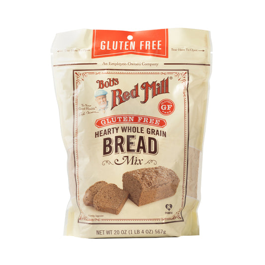 Bobs's Red Mill Hearty Whole Grain Bread Mix Gluten Free 567g
