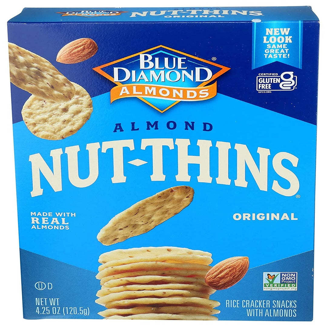 Blue Diamond Almond Nut Thins 121g
