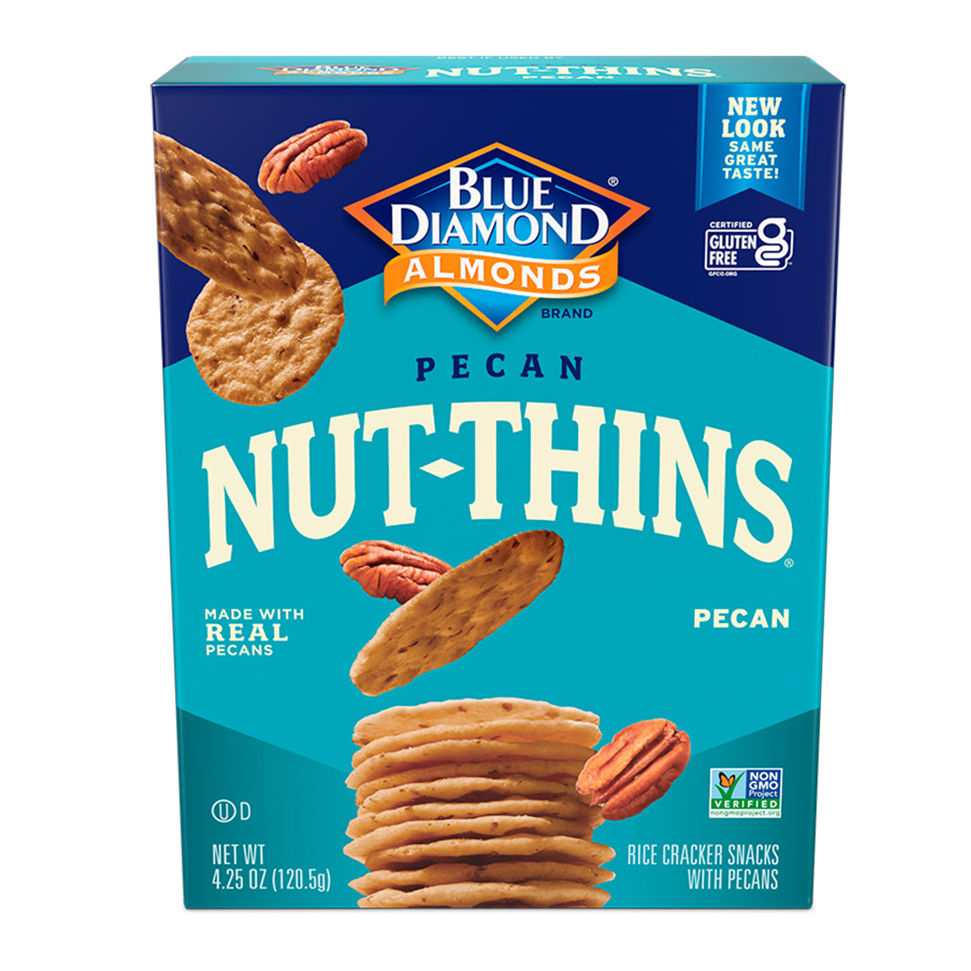 Blue Diamond Pecan Nut Thins 121g