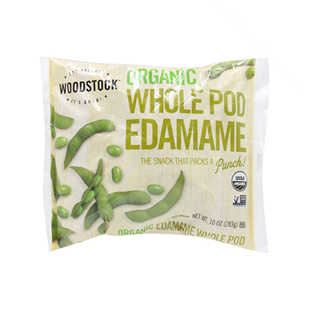 Frozen Woodstock Organic Whole Pod Edamame 283g