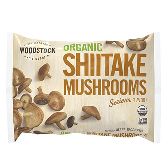 Frozen Woodstock Organic Shiitake Mushrooms 283g