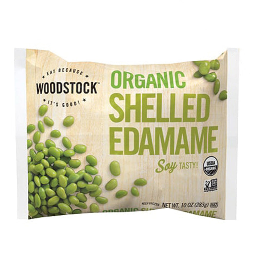Frozen Woodstock Organic Shelled Edamame 283g