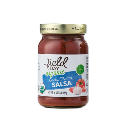 Field Day Organic Mild Garlic Cilantro Salsa 454g