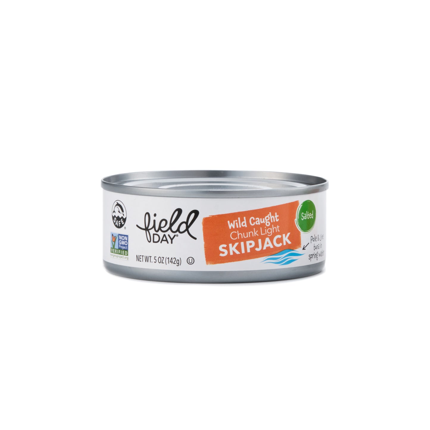 Field Day Wild Caught Chunk Light Skipjack Tuna 142g