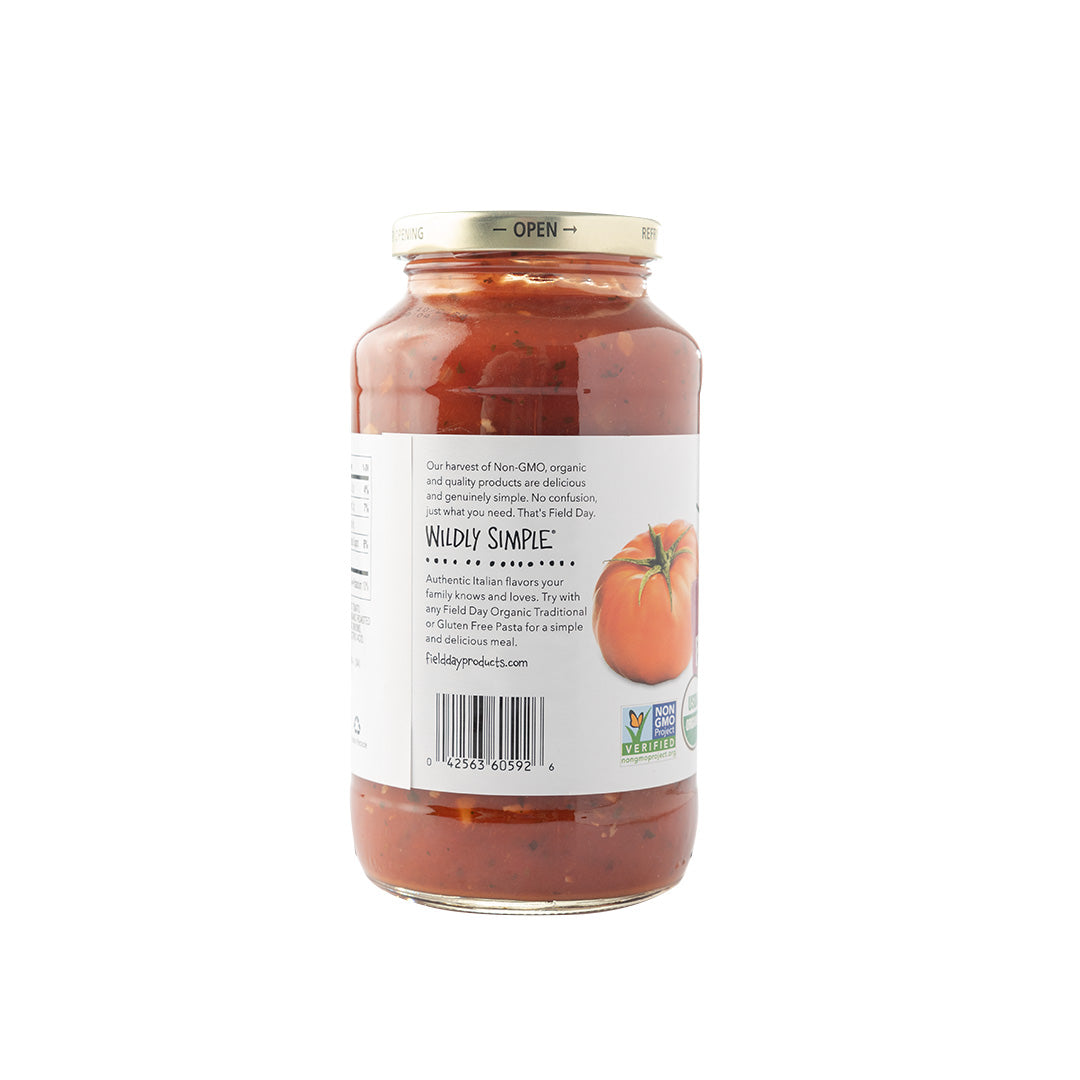 Field Day Organic Roasted Garlic Pasta Sauce 680g