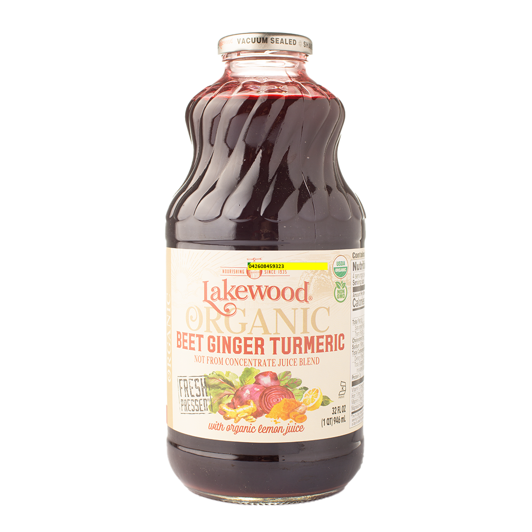 Lakewood Organic Beet Ginger Turmeric 946ml – Healthy Options