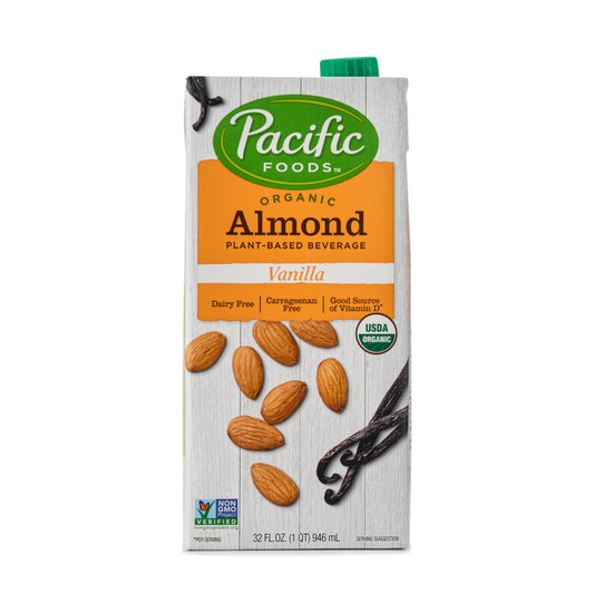Pacific Foods Organic Almond Milk Vanilla 946ml
