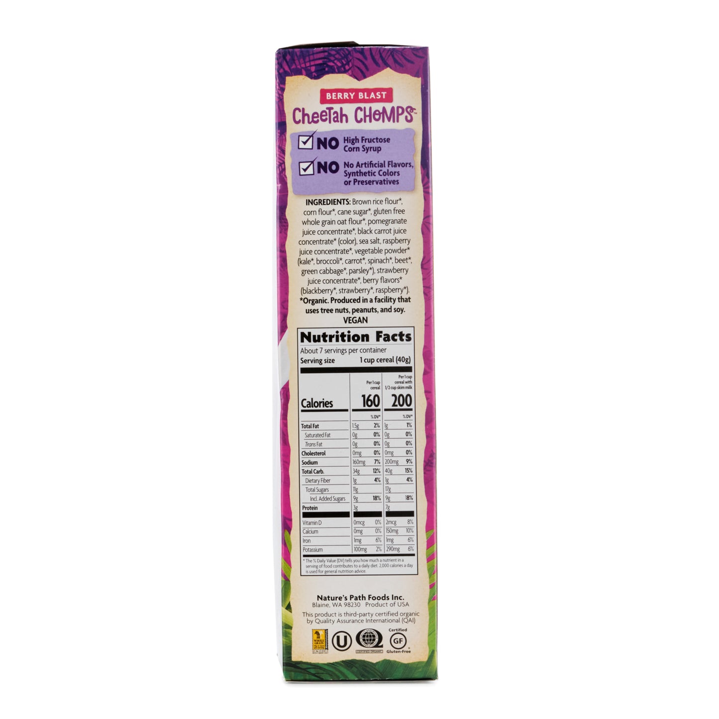 Envirokidz Berry Blast Cheetah Chomps 284g