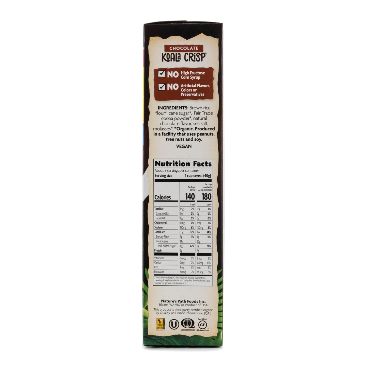 Envirokidz Chocolate Koala Crisp 325g