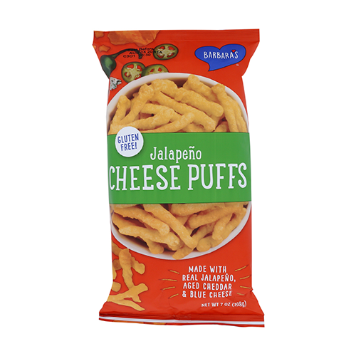 Barbara's Jalapeño Cheese Puffs 198g
