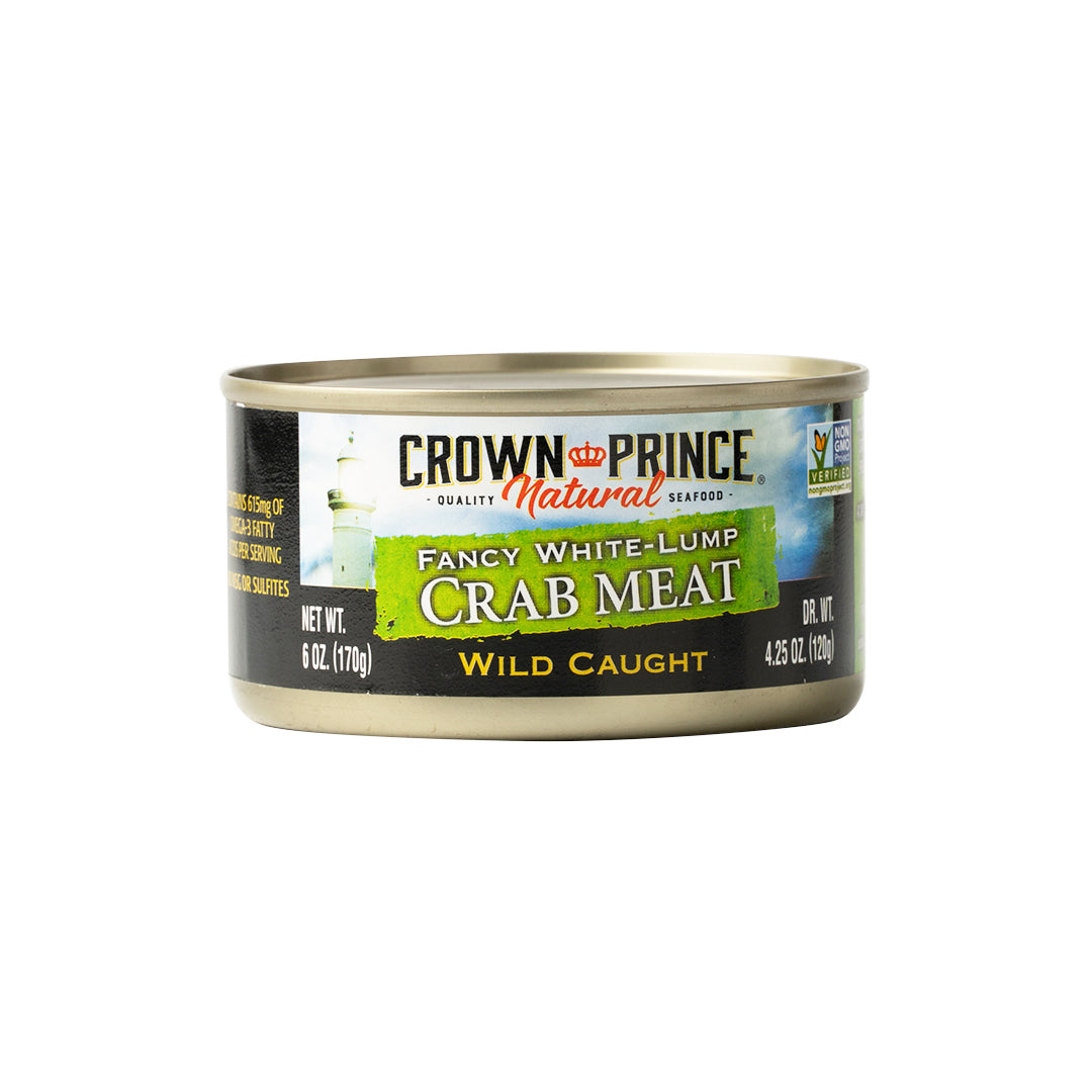 Crown Prince Fancy White Lump Crab Meat 120g