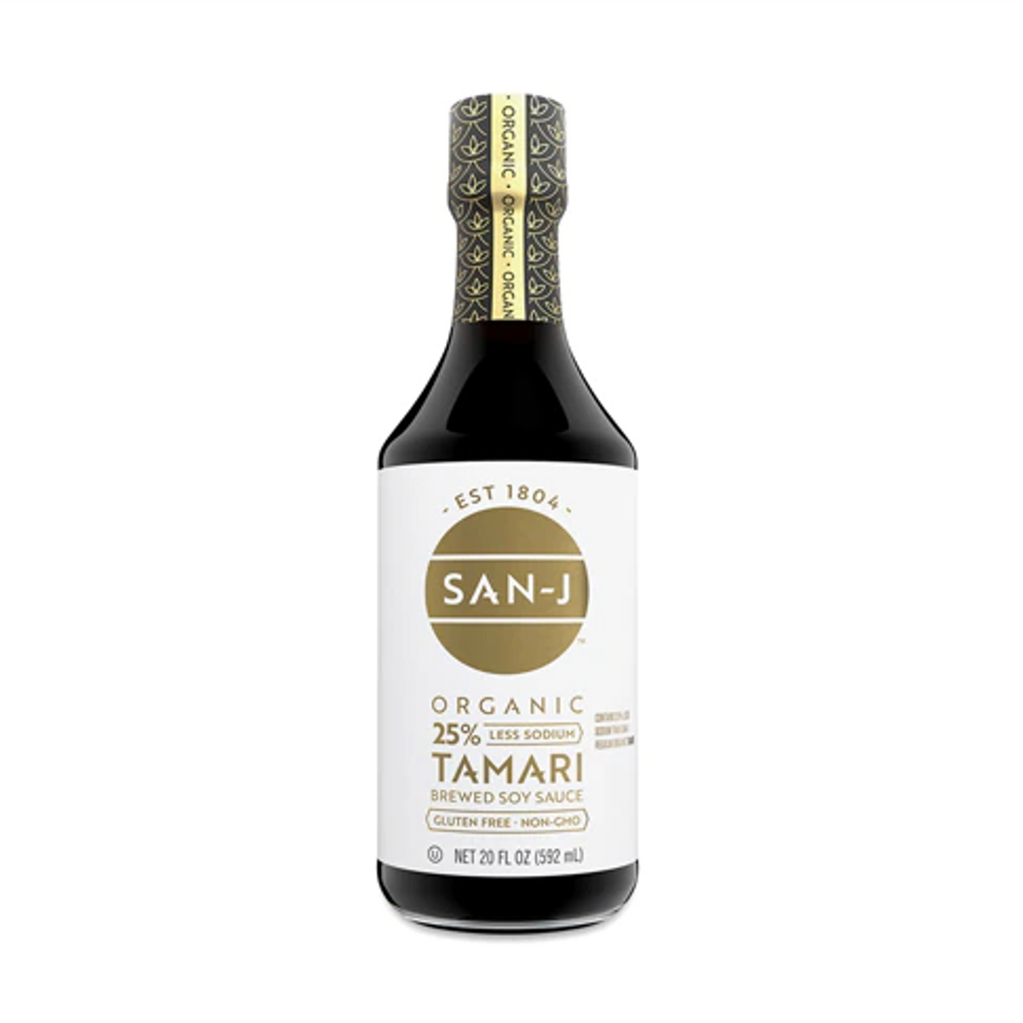 San-J Organic Tamari Less Sodium 592ml