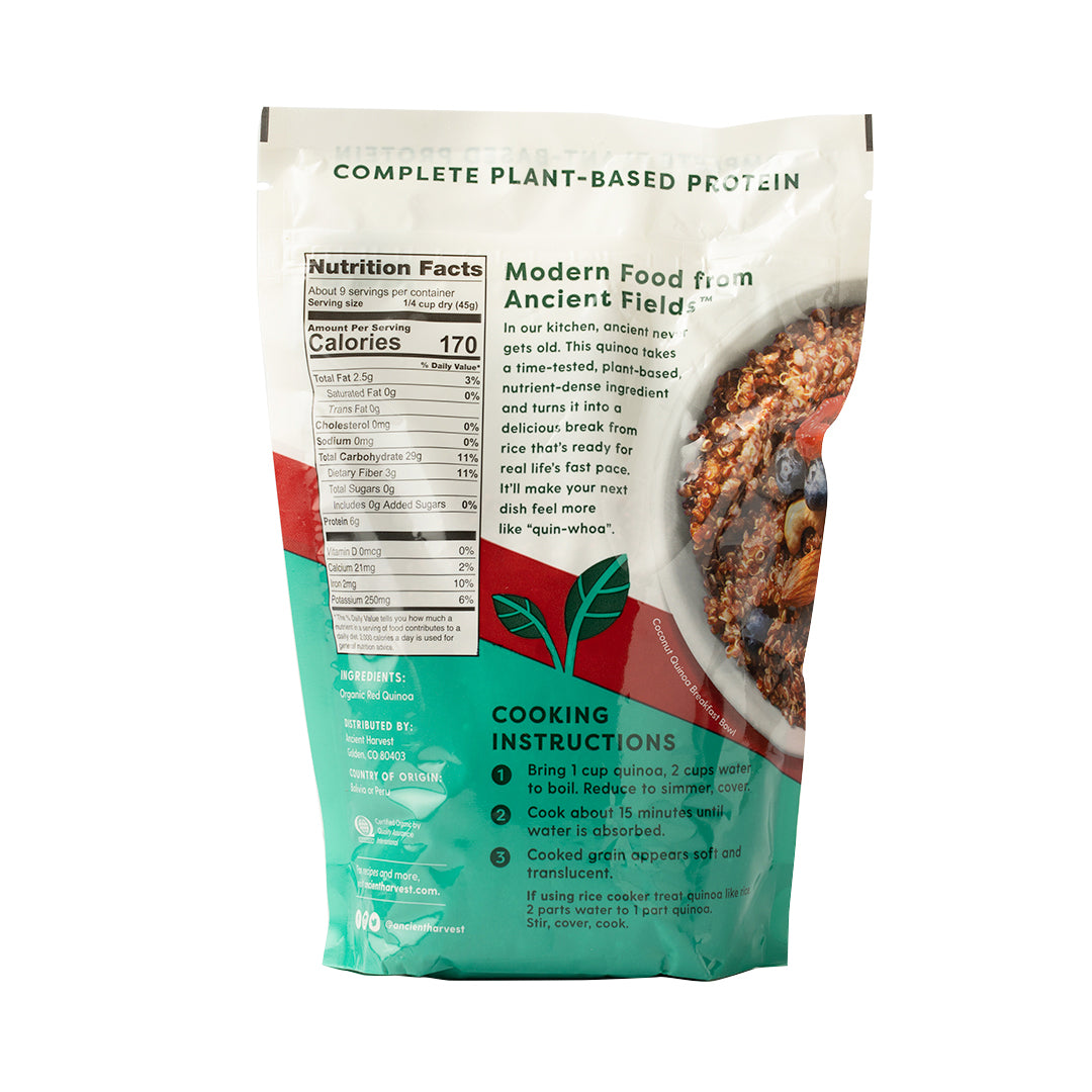 Ancient Harvest Inca Red Quinoa 408g