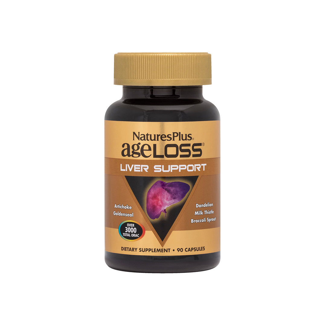 Nature's Plus Ageloss Liver Support 90 Capsules
