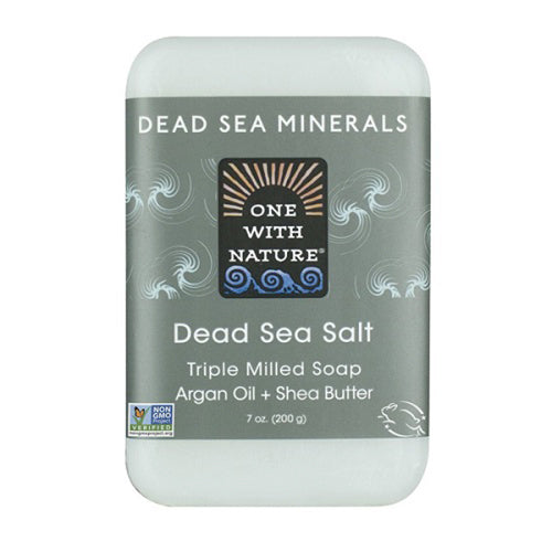 One with Nature Dead Sea Salt Bar Soap 200g