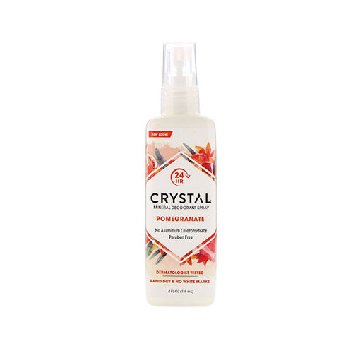 Crystal Body Pomegranate Mineral Spray Deodorant 118ml