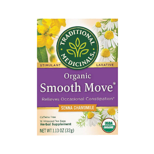 Traditional Medicinals Organic Smooth Move Chamomile 16 tea bags