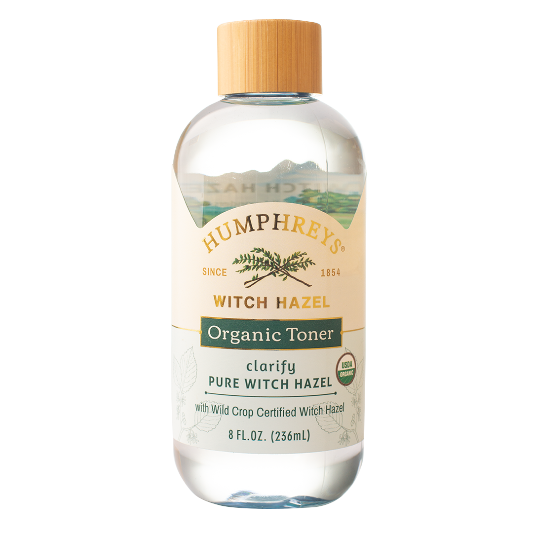 Humphreys Witch Hazel Organic Toner Clarify Pure Witch Hazel 237ml