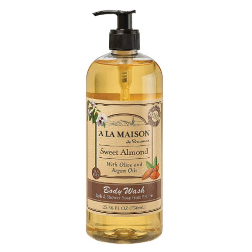 A La Maison de Provence Sweet Almond Body Wash 750ml