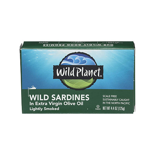 Wild Planet Wild Sardines in Extra Virgin Olive Oil 125g