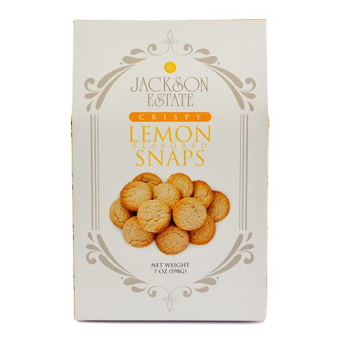 Jackson Estate Crispy Lemon Flavored Snaps 198g