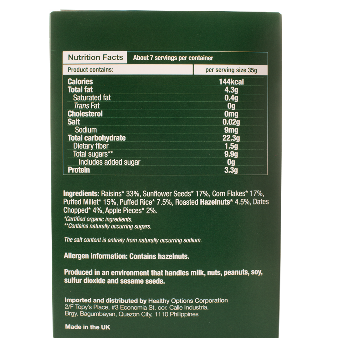 Healthy Options Organic Delight Muesli 250g