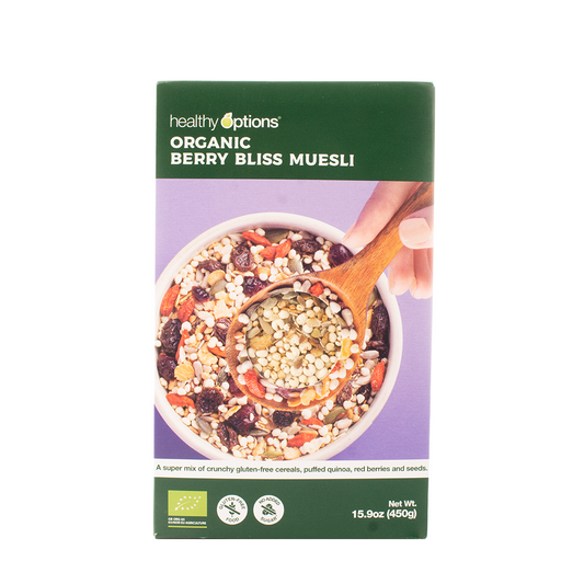 Healthy Options Organic Berry Bliss Muesli 450g