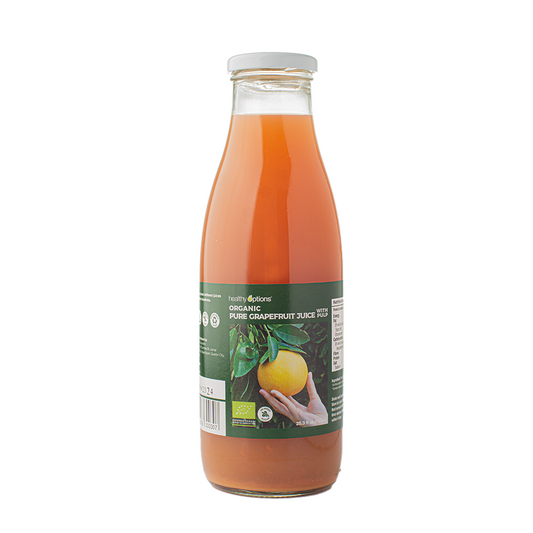 Healthy Options Organic Pure Grapefruit Juice 750ml
