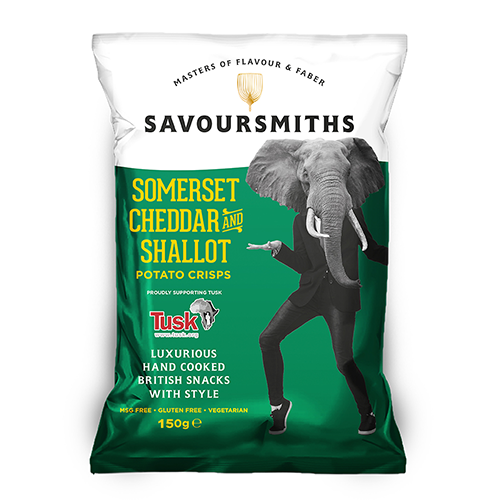 Savoursmiths Somerset Cheddar & Shallot Potato Crisps 150g
