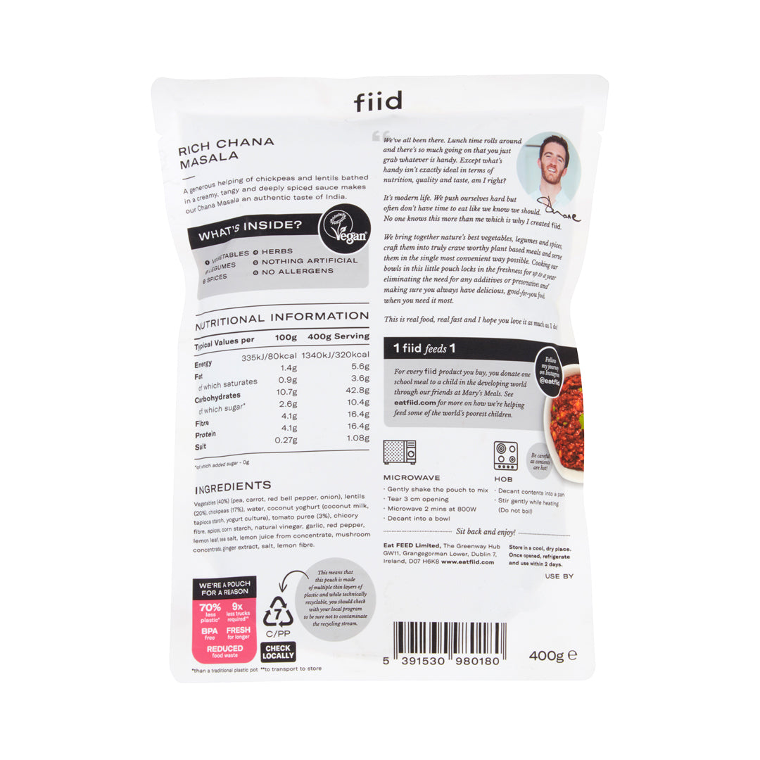 Fiid Rich Chana Masala 400g