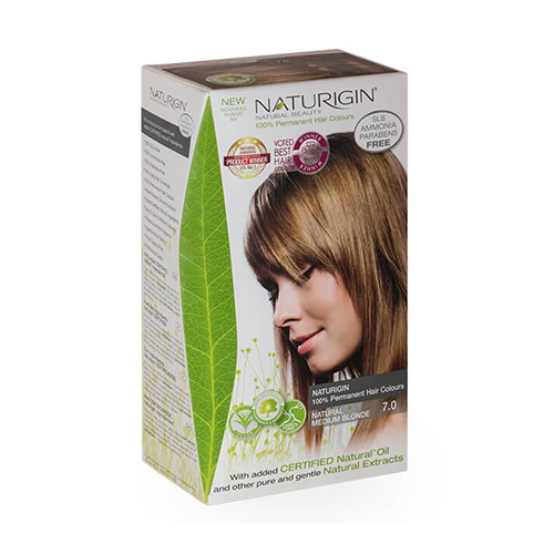Naturigin Hair Colour 7.0 Natural Medium Blonde 110g