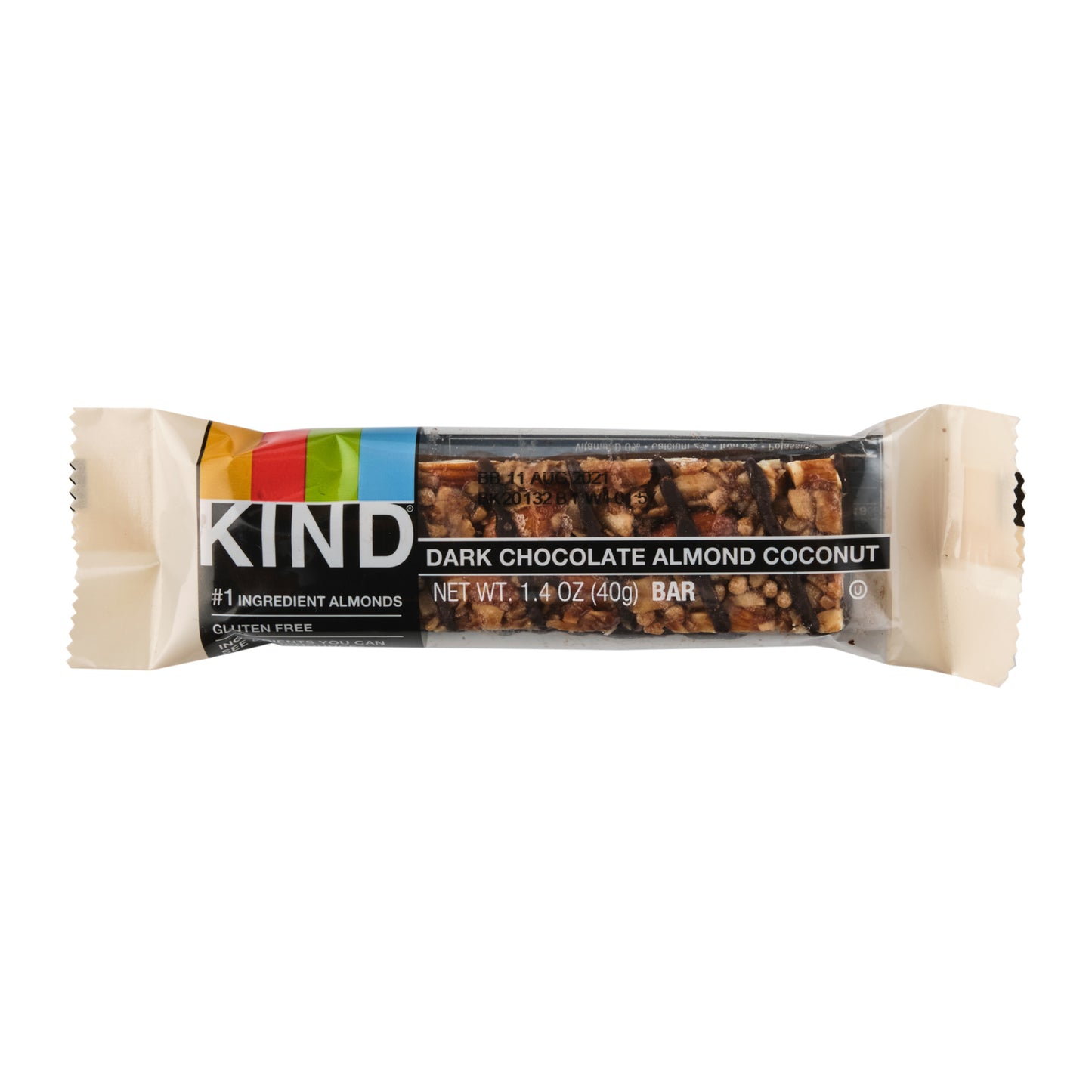 Kind Dark Chocolate Almond & Coconut Bar 40g