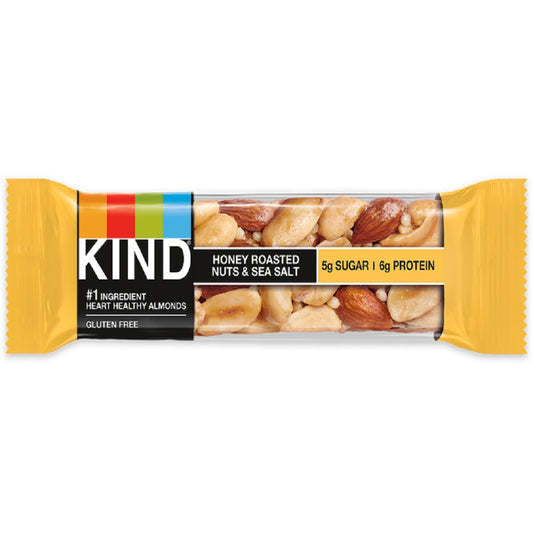 Kind Honey Roasted Nuts & Sea Salt Bar 40g