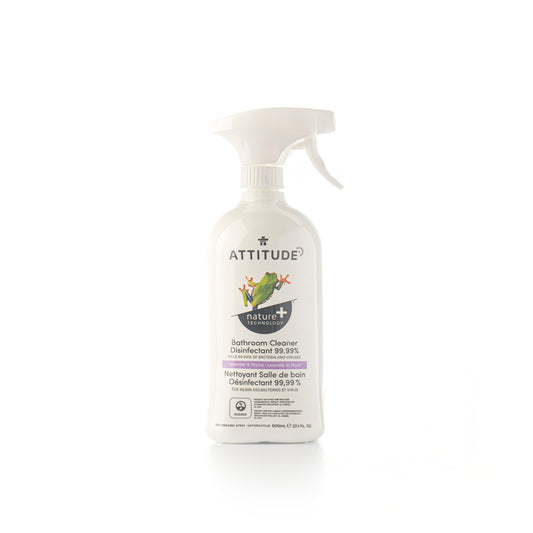 Attitude Bathroom Cleaner Disinfectant 99.99% Lavender & Thyme 800ml