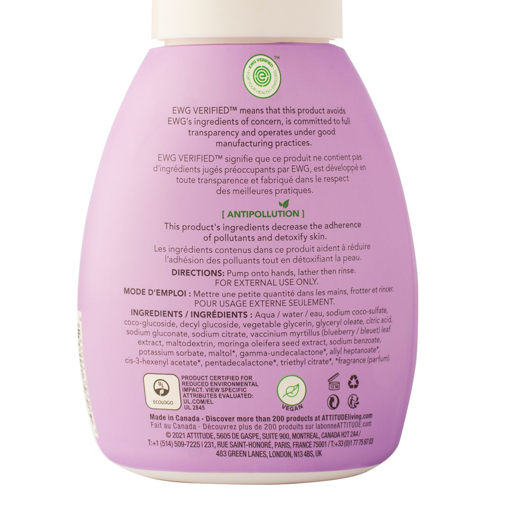 Attitude Little Leaves Foaming Hand Soap Vanilla & Pear 295ml