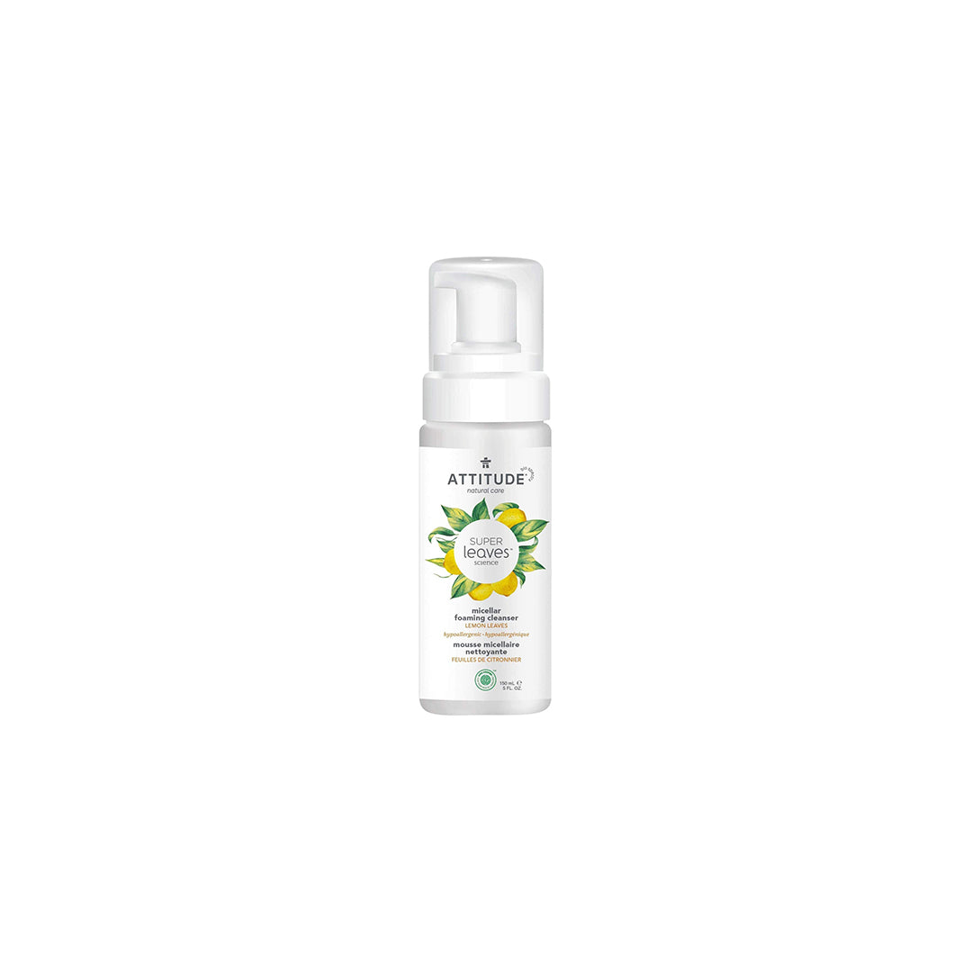 Attitude Super Leaves Micellar Foaming Cleanser Lemon Leaves 150ml