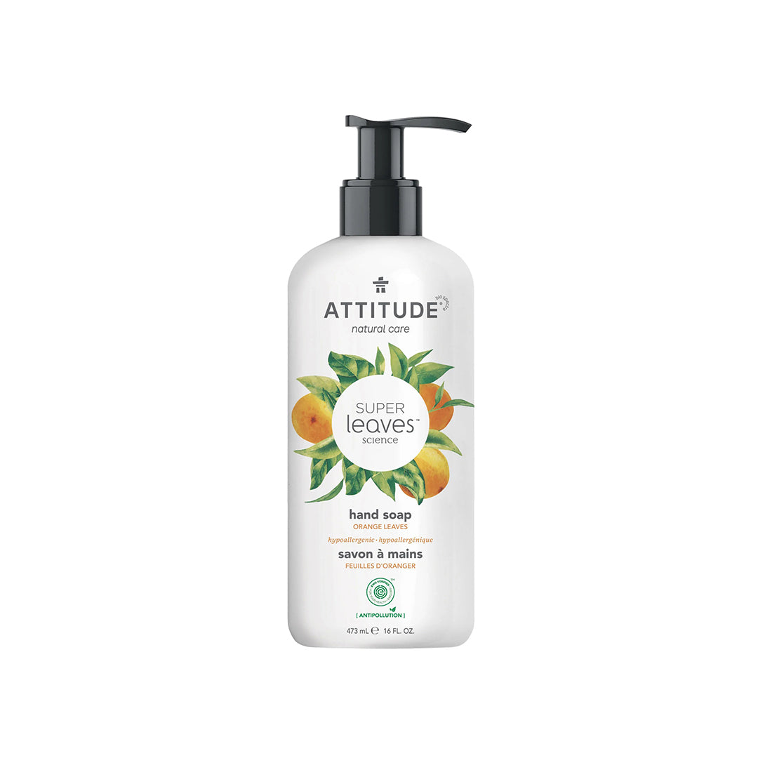 Attitude Super Leaves Hand Soap Orange Leaves 473ml