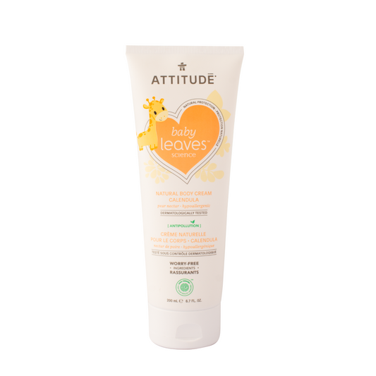 Attitude Baby Leaves Body Cream Calendula Pure Nectar 200ml