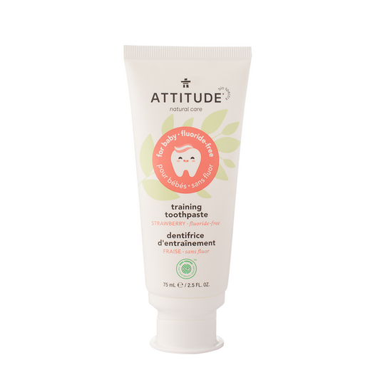 Attitude Baby Leaves Toothpaste Strawberry Fluoride Free 75ml
