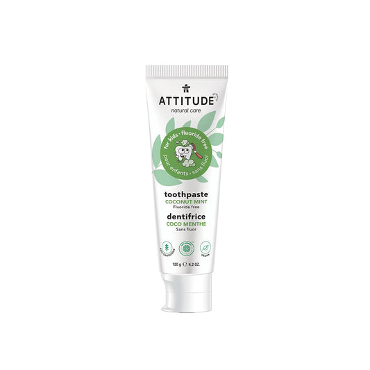 Attitude Kids Toothpaste Coconut Mint Fluoride Free 120g