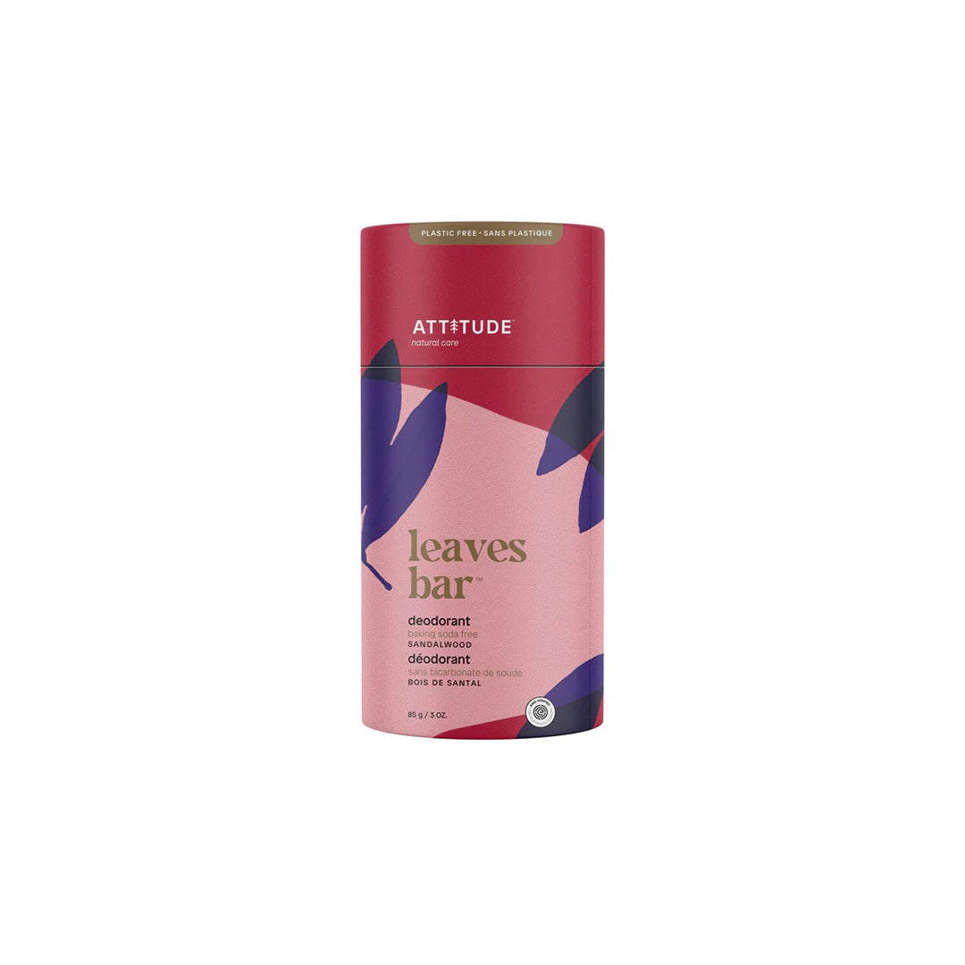 Attitude Leaves Bar Deodorant Sandalwood 85g
