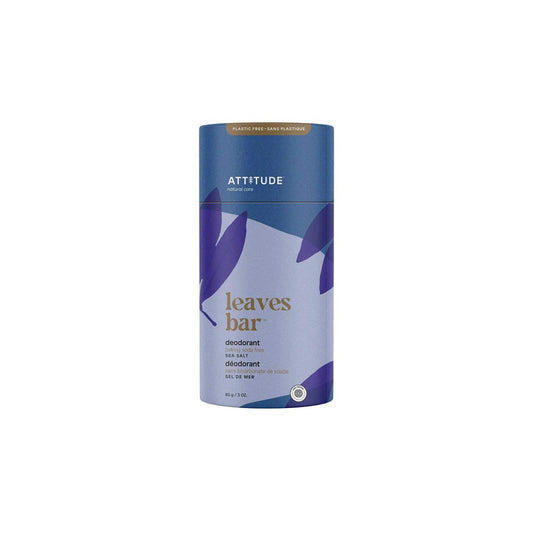 Attitude Leaves Bar Deodorant Sea Salt 85g