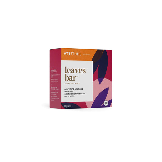 Attitude Leaves Bar Nourishing Shampoo Sandalwood 113g