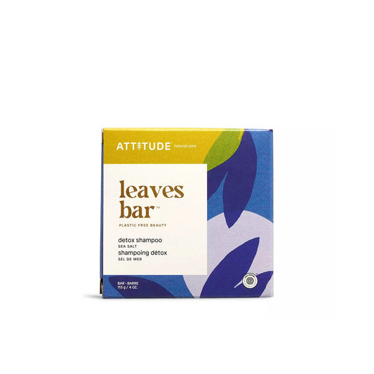 Attitude Leaves Bar Detox Shampoo Sea Salt 113g