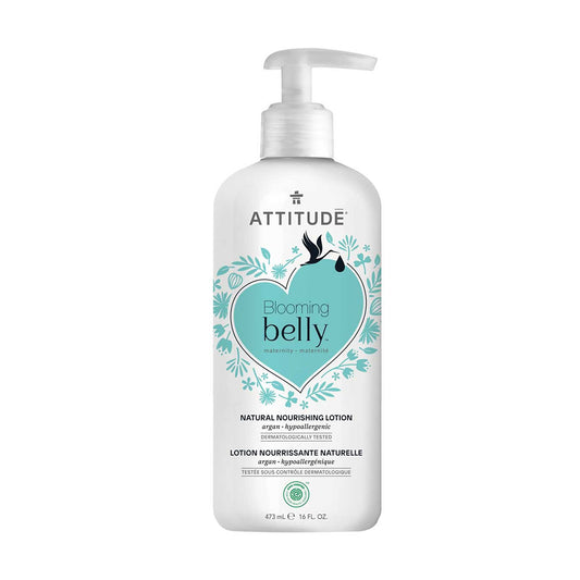 Attitude Blooming Belly Natural Nourishing Lotion Argan 473ml