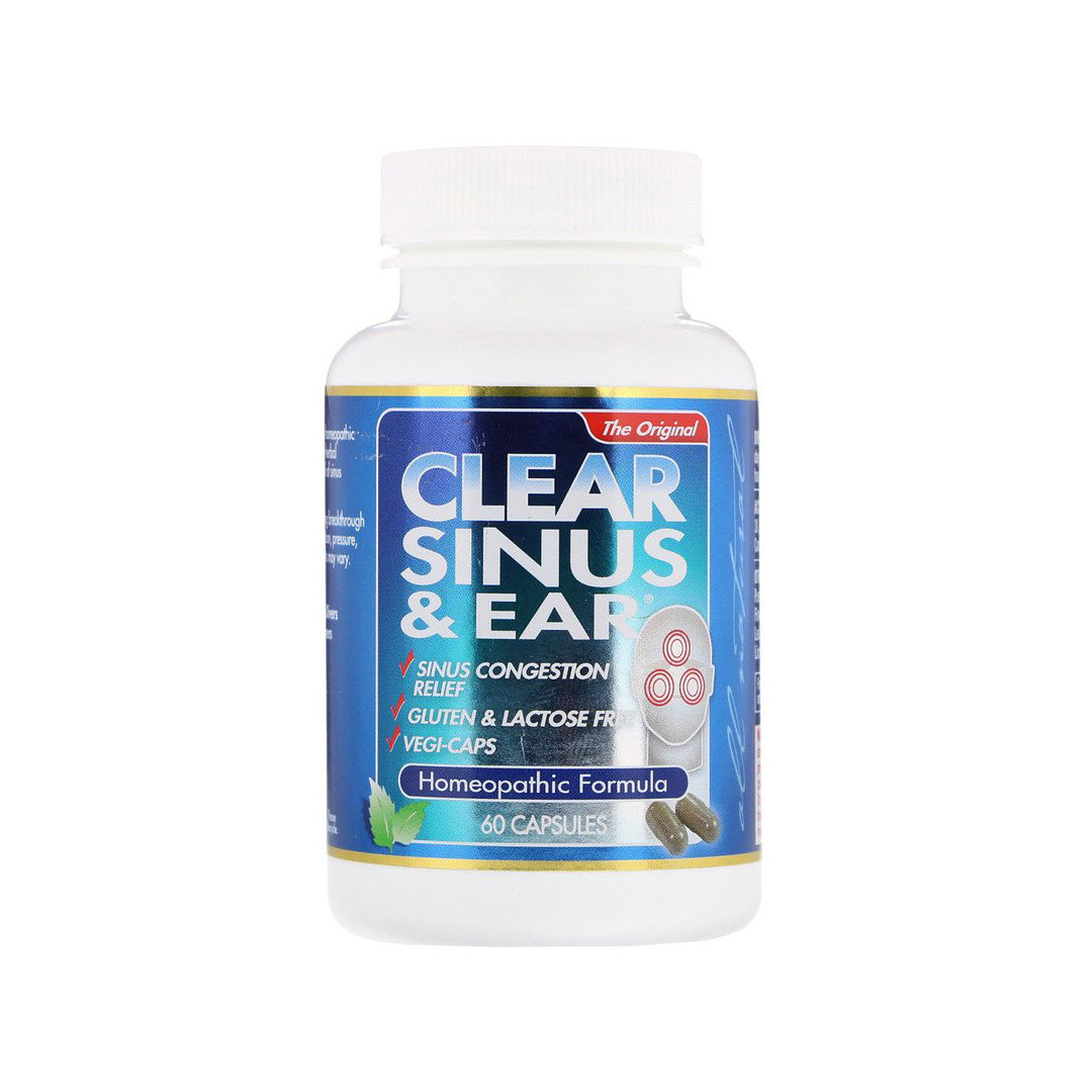 Clear Products Clear Sinus And Ear 60 Capsules Healthy Options 