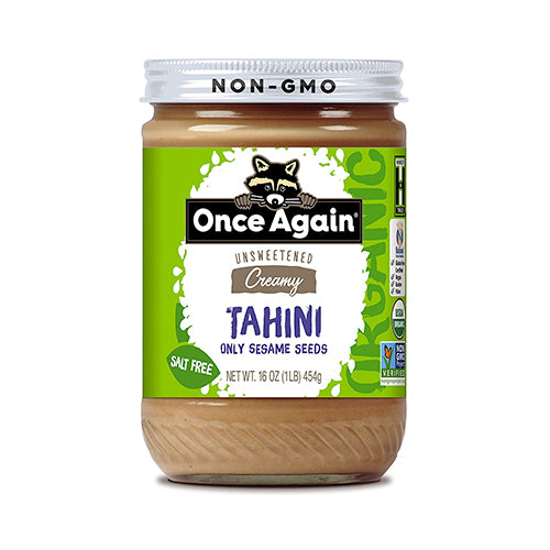 Once Again Unsweetened Creamy Tahini 454g