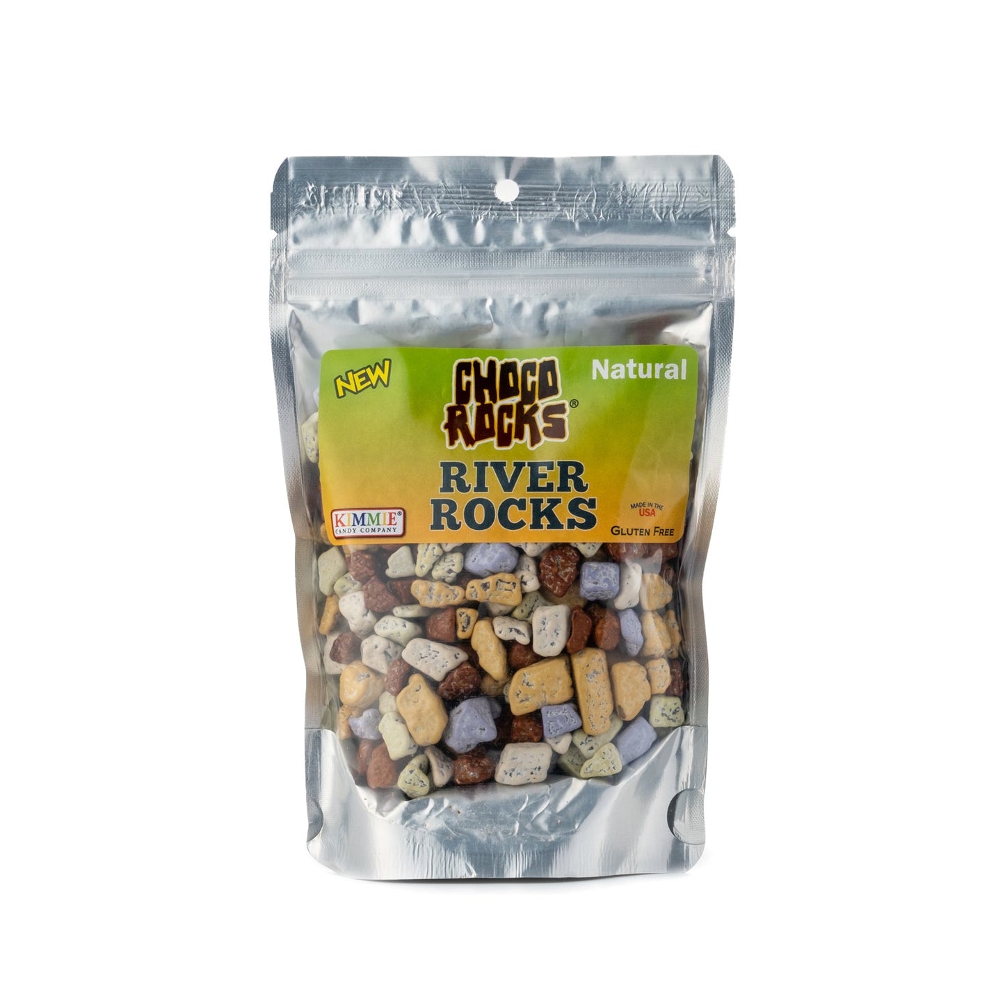 Kimmie Candy Natural Choco River Rocks 210g